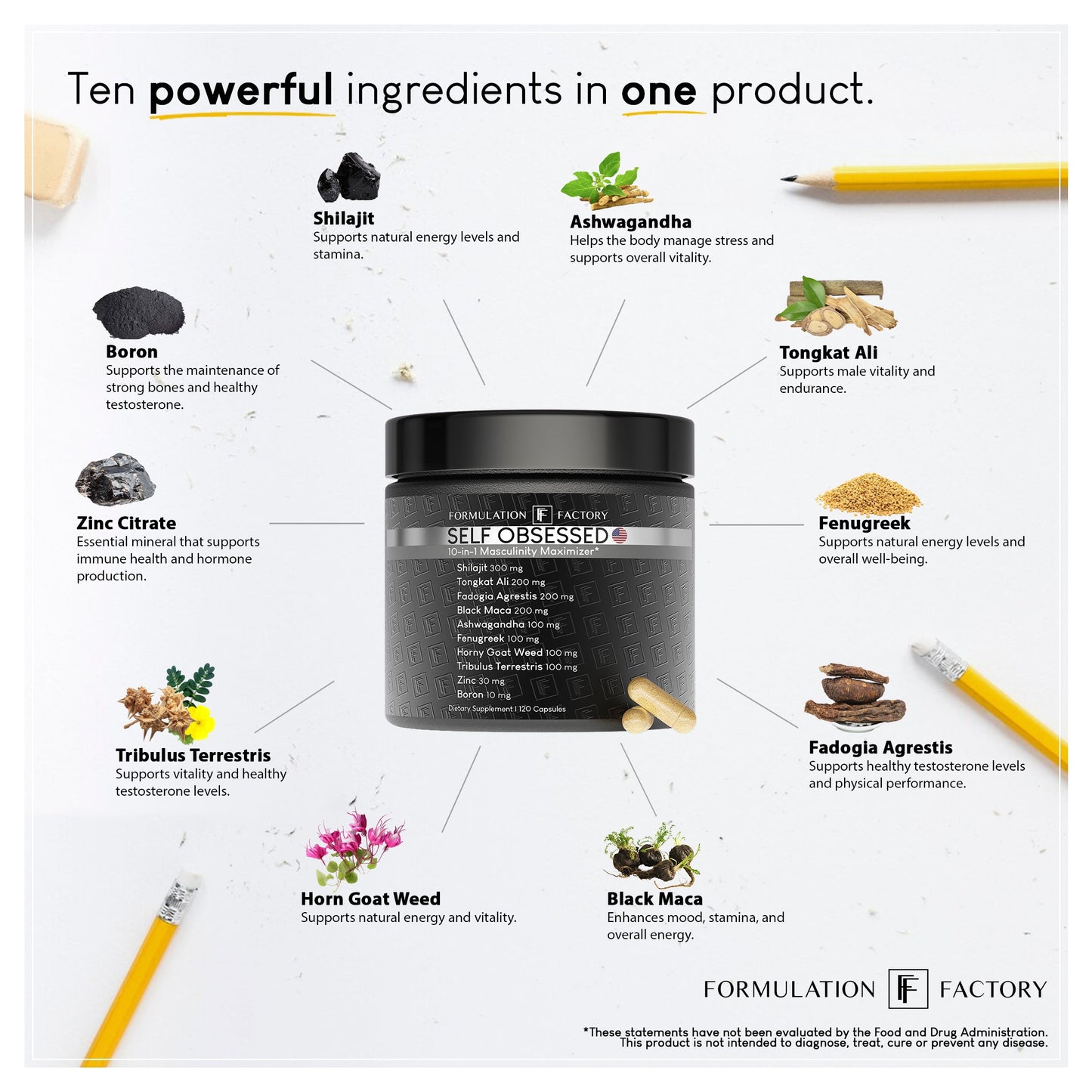 Self Obsessed 10-in-1 Masculinity Maximizer